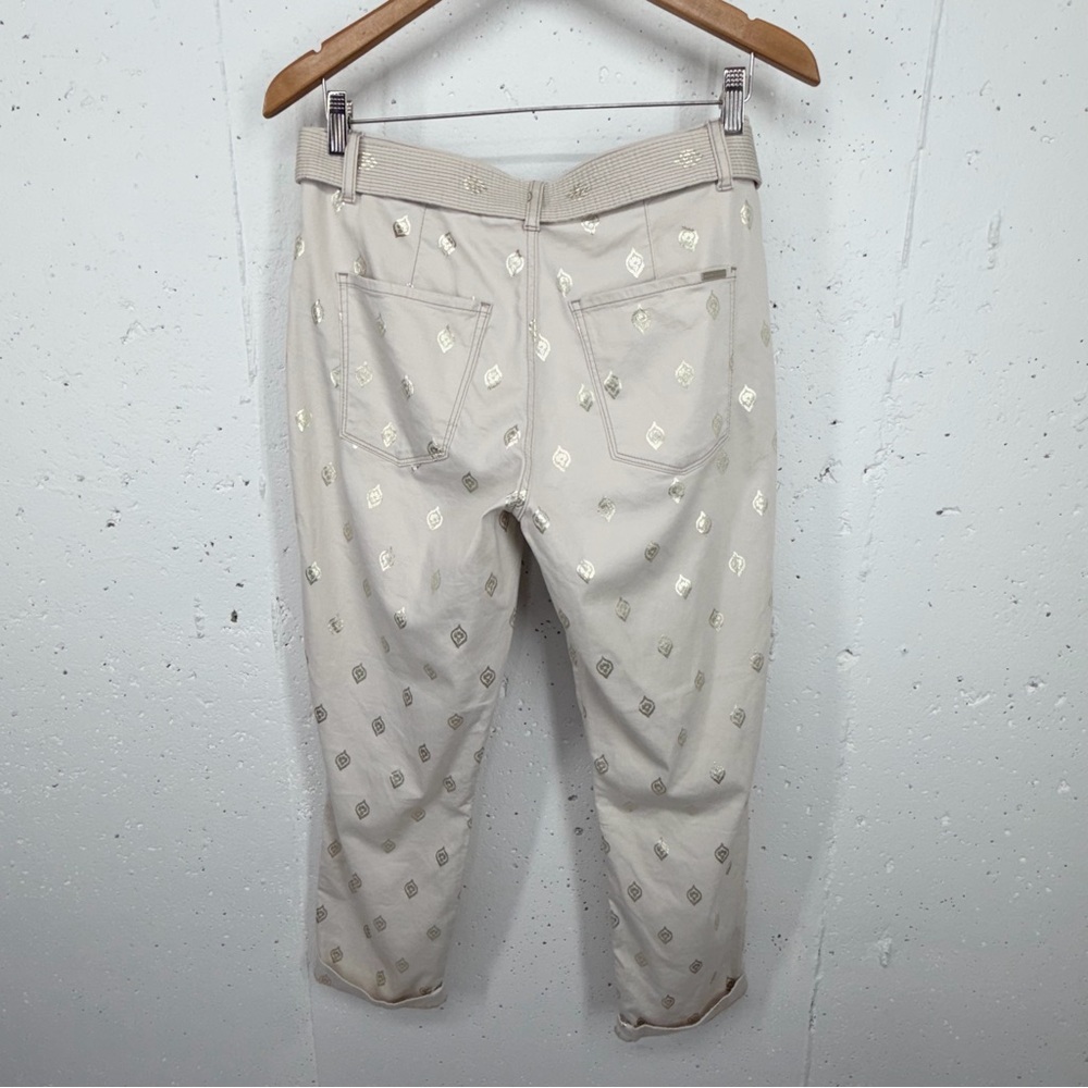 White House Black Market Women’s Size 8 High Rise Straight Leg Crop - Picture 5 of 13